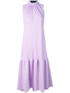 Tibi Modern Drape Sculpted Dress - Purple