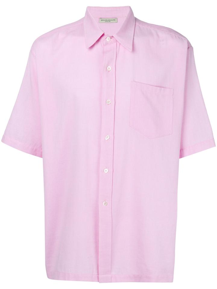 Holland & Holland Shortsleeved Shirt - Pink & Purple