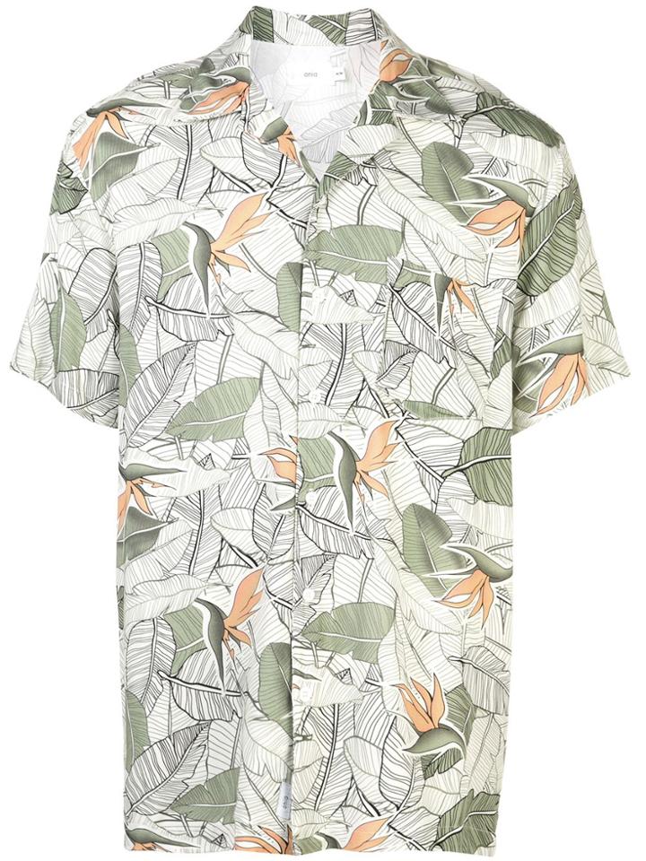 Onia Birds Of Paradise Vacation Shirt - White