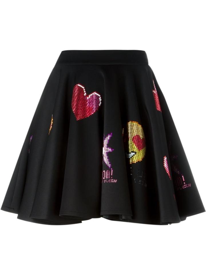 Philipp Plein 'morning Glory' Skirt