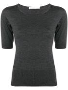 Gentry Portofino Knitted Top - Grey