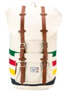 Herschel Supply Co. Little America Backpack, Nude/neutrals, Calf Leather/polyester