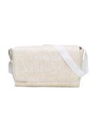 Young Versace Baroque-print Logo-embroidered Changing Bag - Nude &