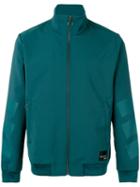 Adidas Originals Striped Sleeves Bomber Jacket, Men's, Size: Small, Green, Polyester