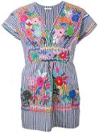 P.a.r.o.s.h. - Camitry Tunic - Women - Cotton/polyamide/spandex/elastane - L, Blue, Cotton/polyamide/spandex/elastane