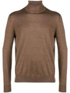 Ermenegildo Zegna Turtleneck Sweater - Brown
