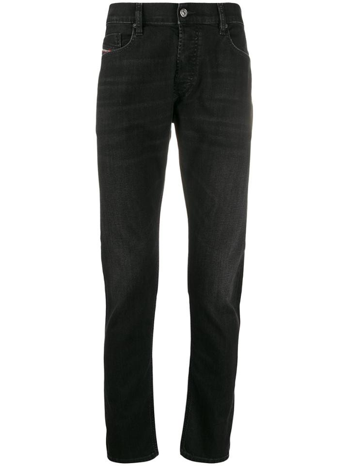 Diesel Low-rise Jeans - Black