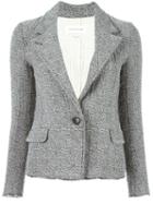 Isabel Marant Étoile Ela Blazer, Women's, Size: 36, Grey, Cotton/polyamide/wool