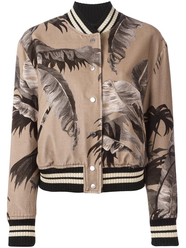 Off-white Palm Print Bomber Jacket