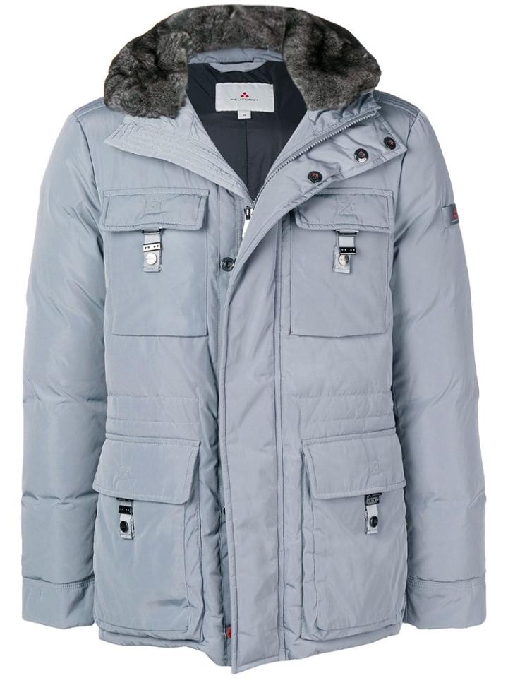 Peuterey Aiptek Parka Coat - Grey