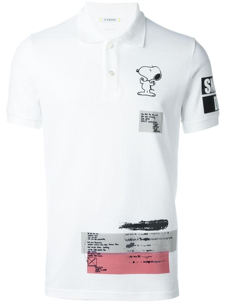 Iceberg 'snoopie' Polo Shirt