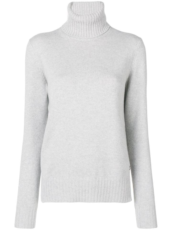 Loro Piana Roll Neck Sweater - Grey