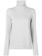 Loro Piana Roll Neck Sweater - Grey