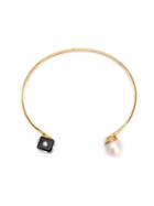Nektar De Stagni Pearl And Onyx Cuff