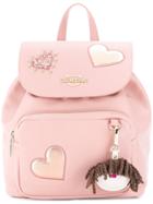 Love Moschino Heart Patch Backpack - Pink