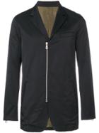 Jean Paul Gaultier Vintage Zip Detail Blazer - Black