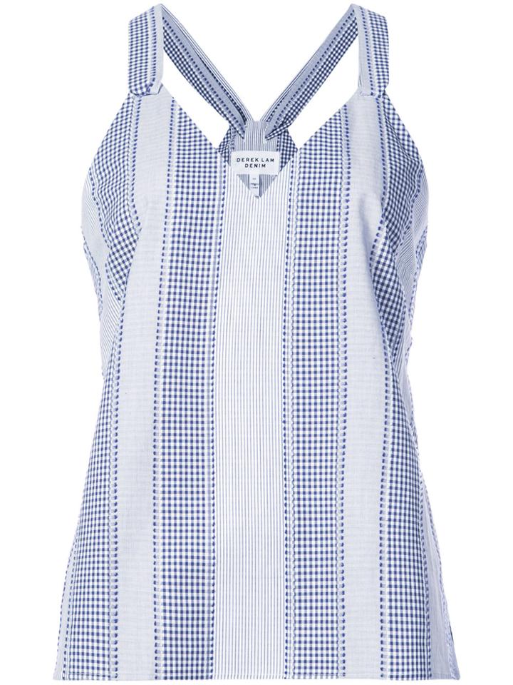 Derek Lam 10 Crosby Cami With Knot Detail - Blue