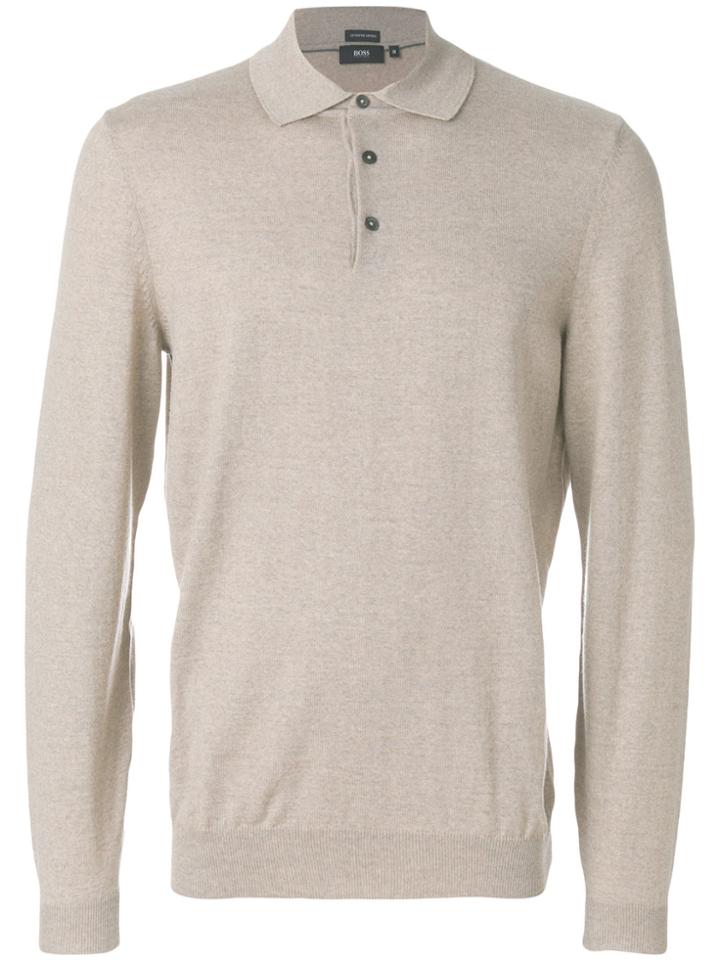 Boss Hugo Boss Bono Polo Shirt - Brown