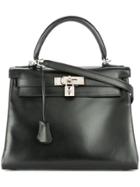 Hermès Vintage Hermès Kelly 28 2way Bag - Black