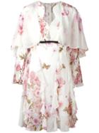 Giambattista Valli Floral Print Dress, Women's, Size: 42, Silk