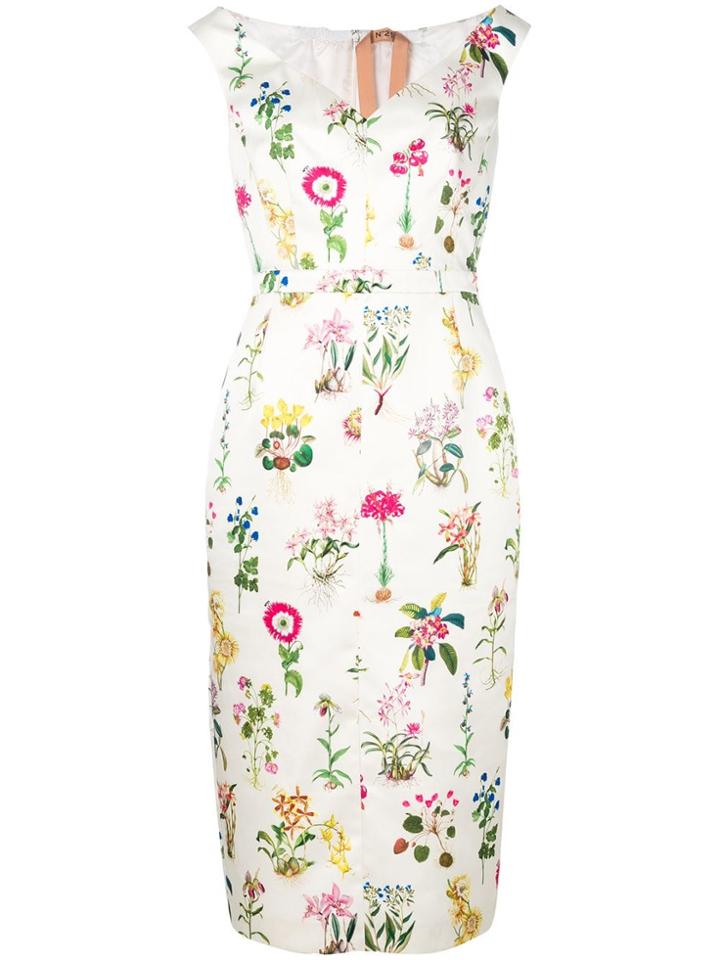 Nº21 Floral Print Dress - Green