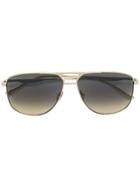 Gucci Eyewear Gradient Aviator Sunglasses - Metallic