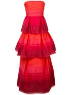 Carolina Herrera Gradient Layered Gown