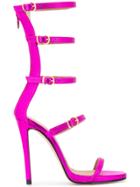 Marc Ellis High Gladiator Sandals - Pink & Purple