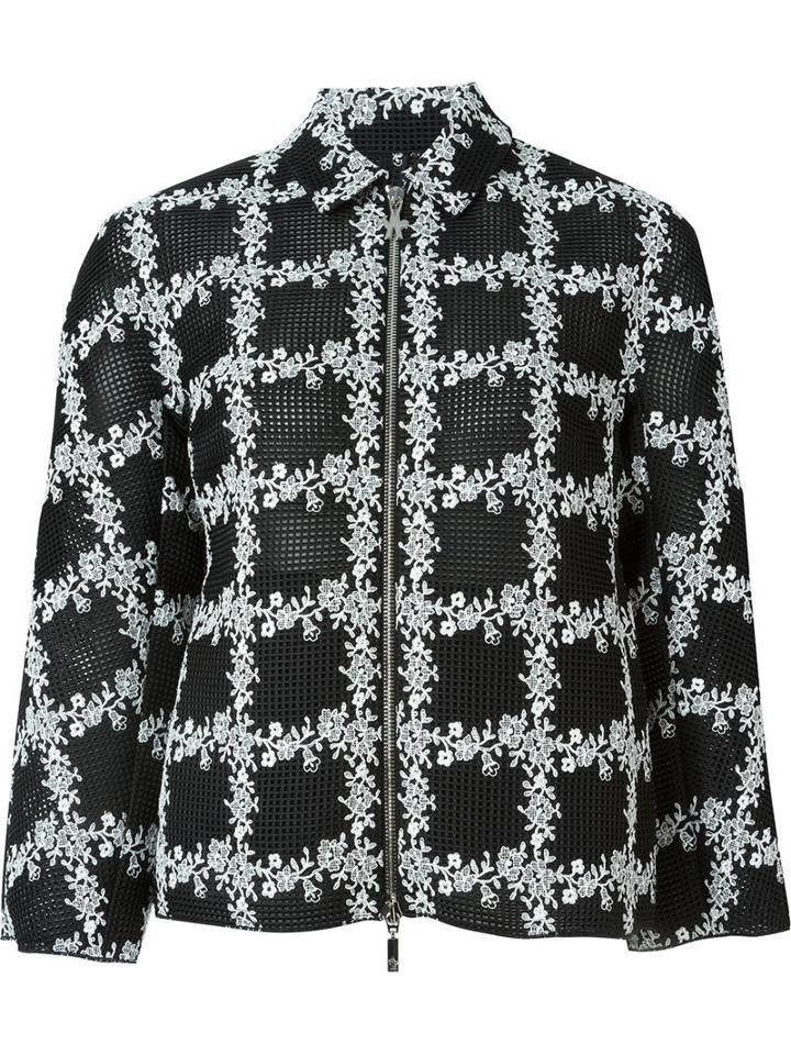 Moncler Gamme Rouge 'lys' Jacket, Women's, Size: 2, Black, Polyester
