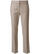 Max Mara Cropped Trousers - Nude & Neutrals