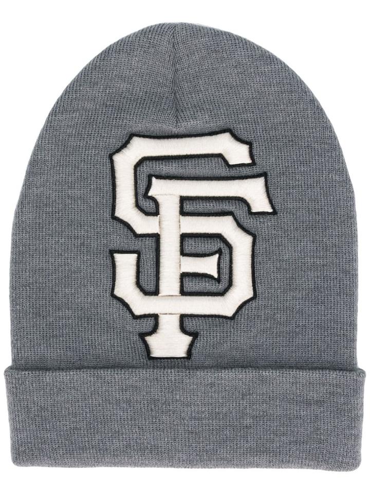 Gucci Sf Giants Patch Beanie - Grey