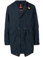 Parajumpers Gregory Panelled Coat - Blue