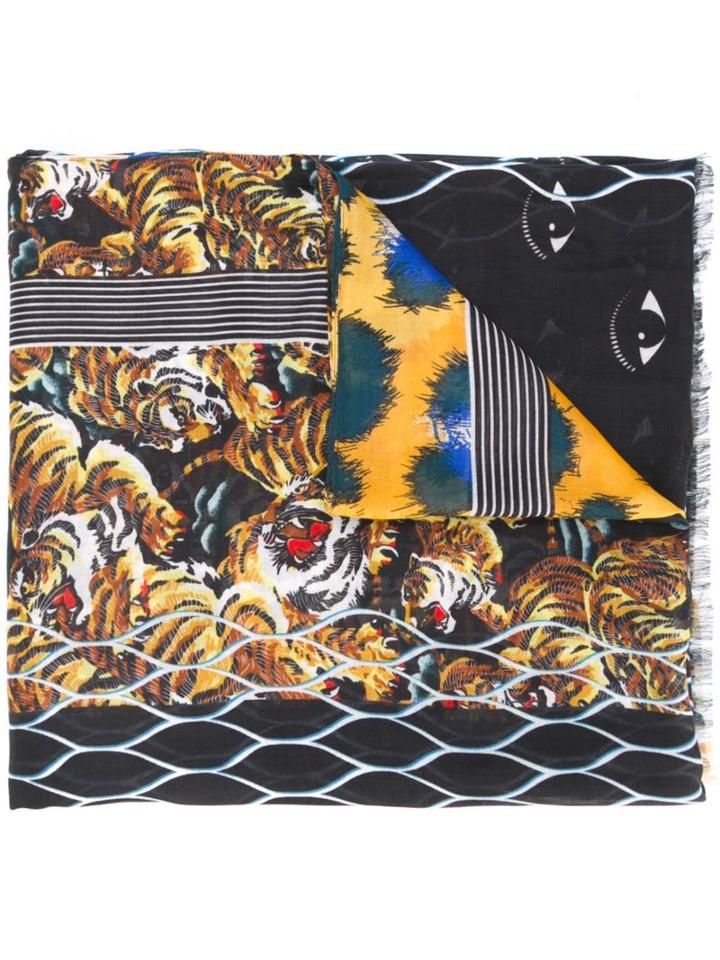 Kenzo Multi Icon Scarf