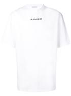 Ih Nom Uh Nit White Logo T-shirt