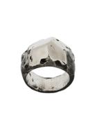 Lost & Found Ria Dunn Faceted Tonal Ring - Metallic