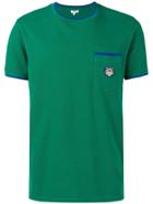 Kenzo Tiger Embroidered T-shirt - Green