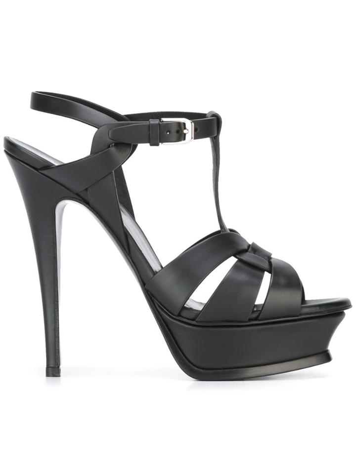 Saint Laurent 'tribute 105' Sandals - Black