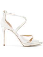 Jimmy Choo Lorina 100 Sandals - White