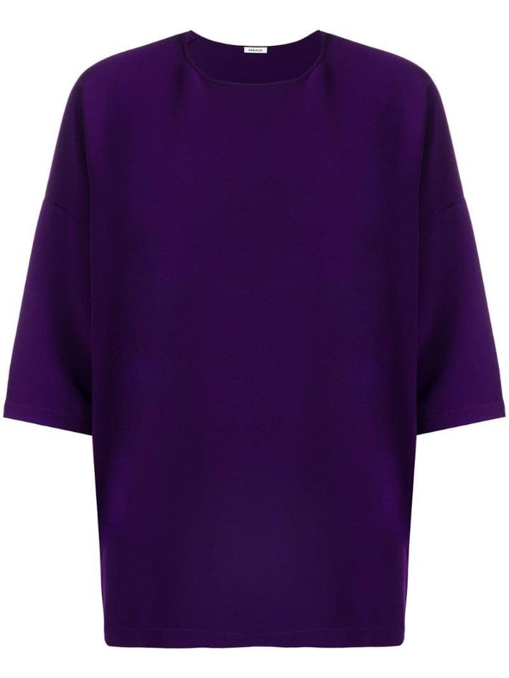 P.a.r.o.s.h. Loose-fit T-shirt - Purple