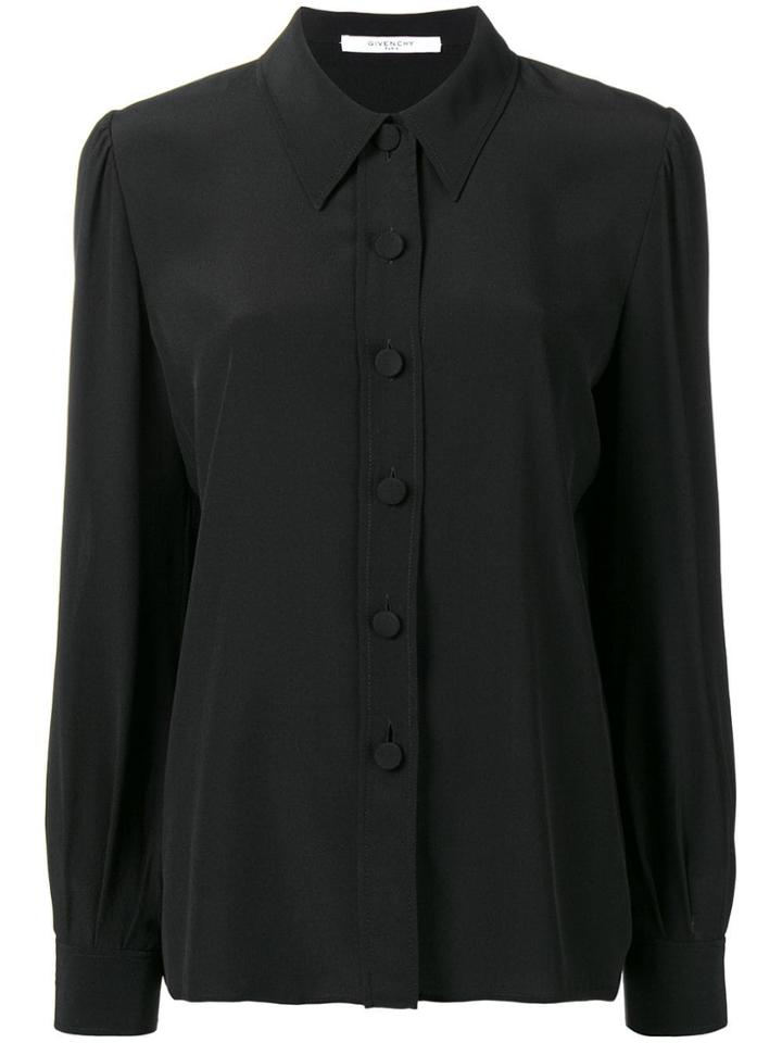Givenchy Crepe De Chine Shirt - Black