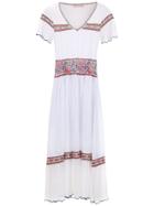 Cecilia Prado Knit Tatiana Midi Dress - White