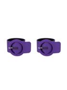 Attico Circle Buckled Bracelet - Purple