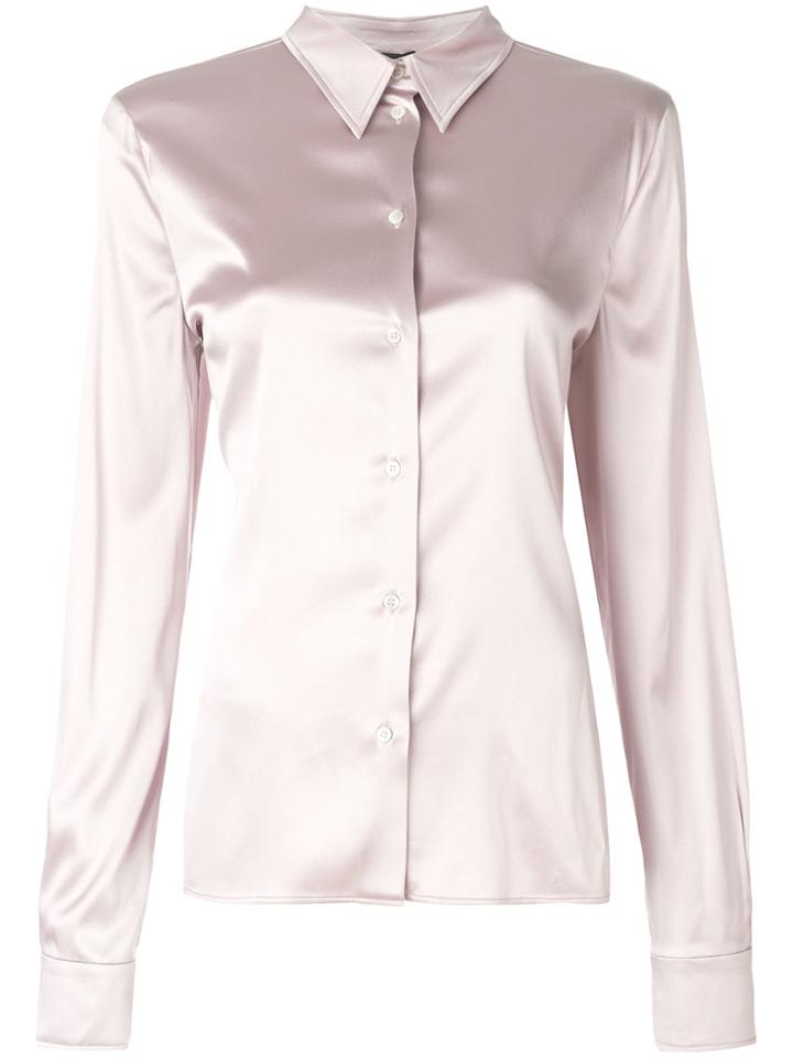 Tom Ford Long Sleeve Shirt - Pink & Purple