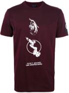 Lanvin Semantics Placed Print T-shirt, Men's, Size: Small, Pink/purple, Cotton