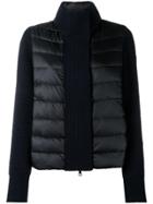 Moncler Padded Knitted Jacket - Blue