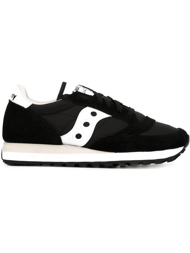 Saucony Jazz Original Sneakers, Women's, Size: 39, Black, Cotton/leather/rubber