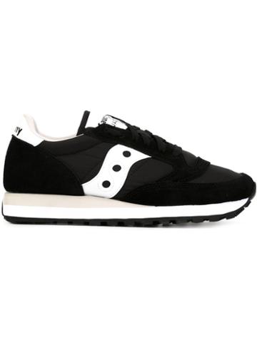 Saucony Jazz Original Sneakers, Women's, Size: 39, Black, Cotton/leather/rubber