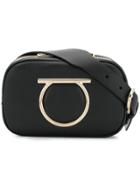 Salvatore Ferragamo Gancio Cross-body Bag - Black