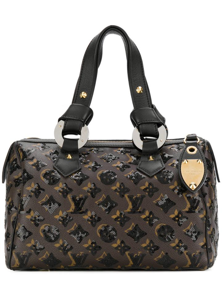 Louis Vuitton Vintage Speedy Eclipse Tote Bag - Brown