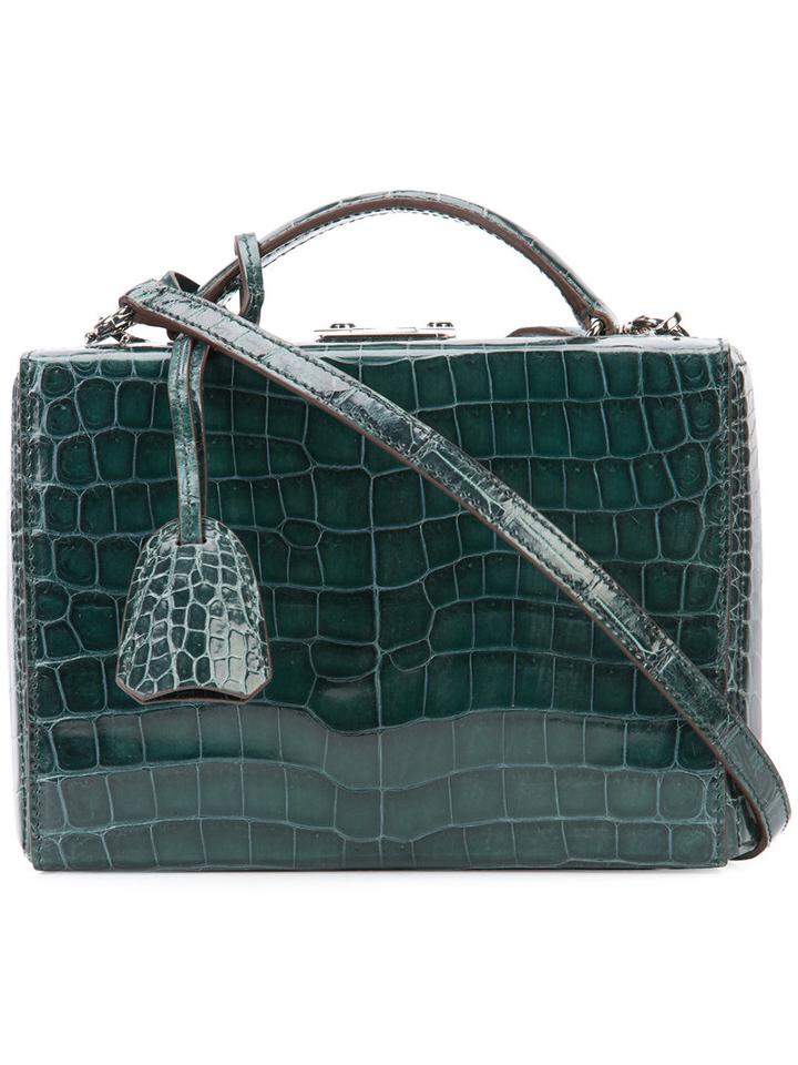 Mark Cross Grace Tote, Women's, Green, Leather